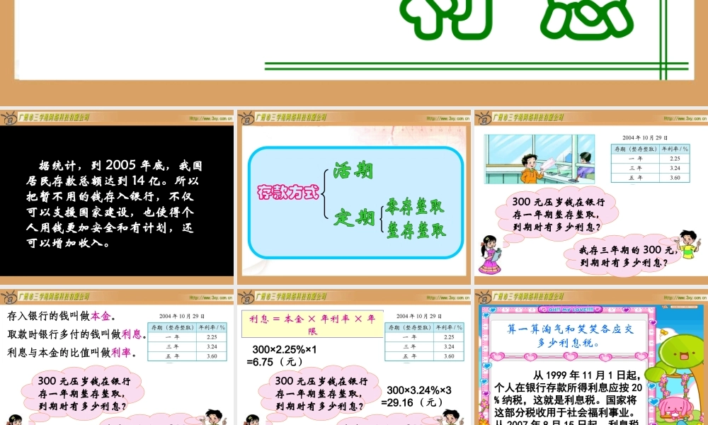 百分数应用（四）上课用