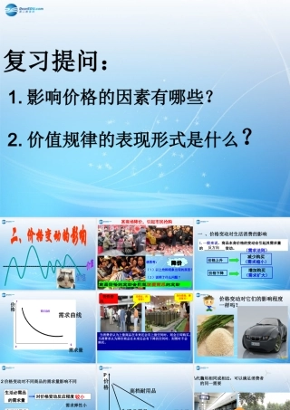 吴桂萍价格变动的影响