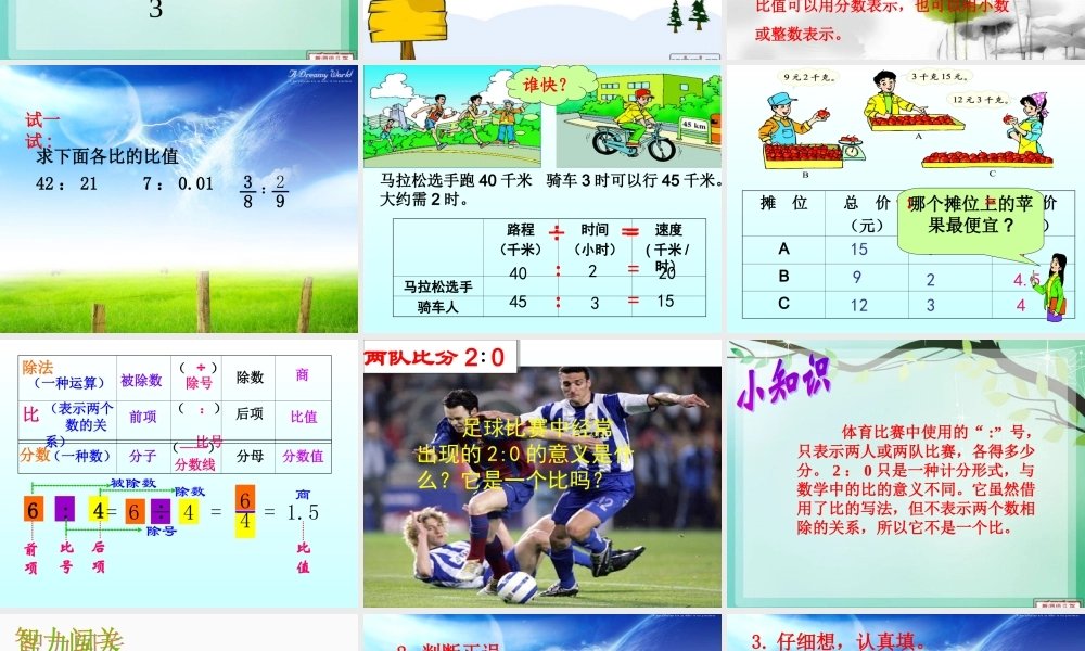 第四单元生活中的比（完整）