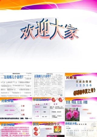 《多彩的华夏之音》课件