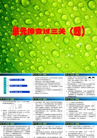 单元排查过三关(四)