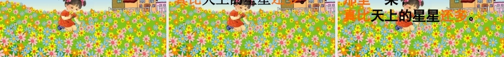 鲜花和星星课件