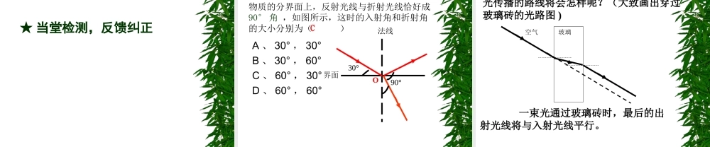 《光的折射》物理课件