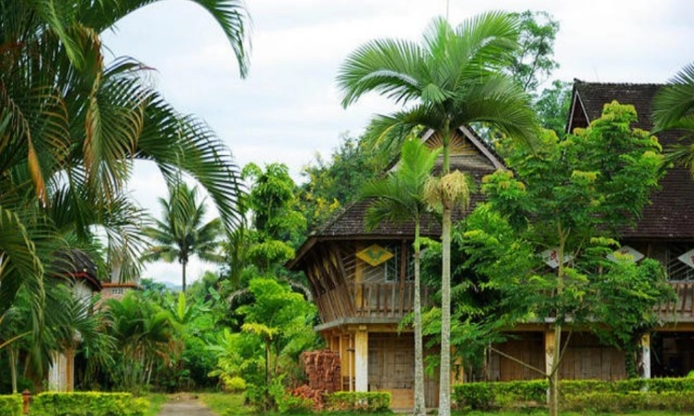 唱一唱有一个美丽的村寨