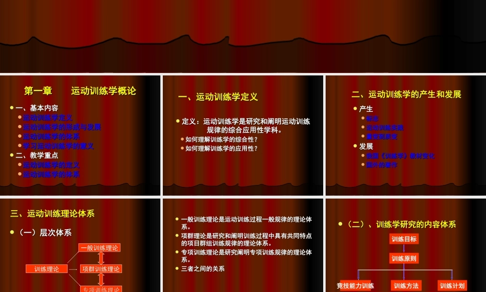 分享一个田麦久教授的_运动训练学