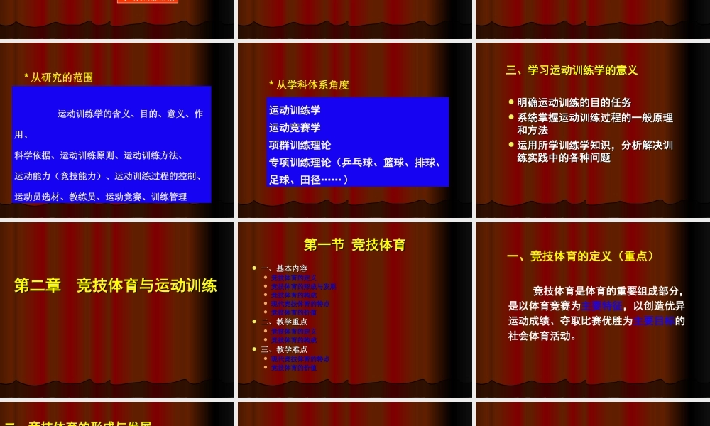 分享一个田麦久教授的_运动训练学