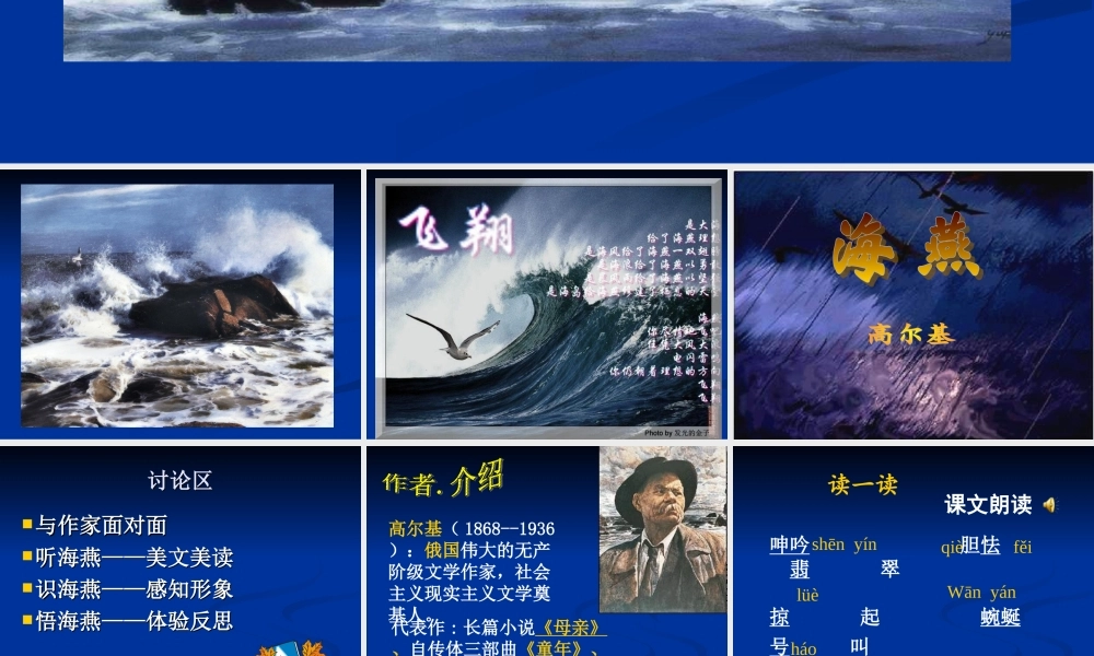 高尔基《海燕》