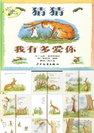 猜猜我有多爱你绘本
