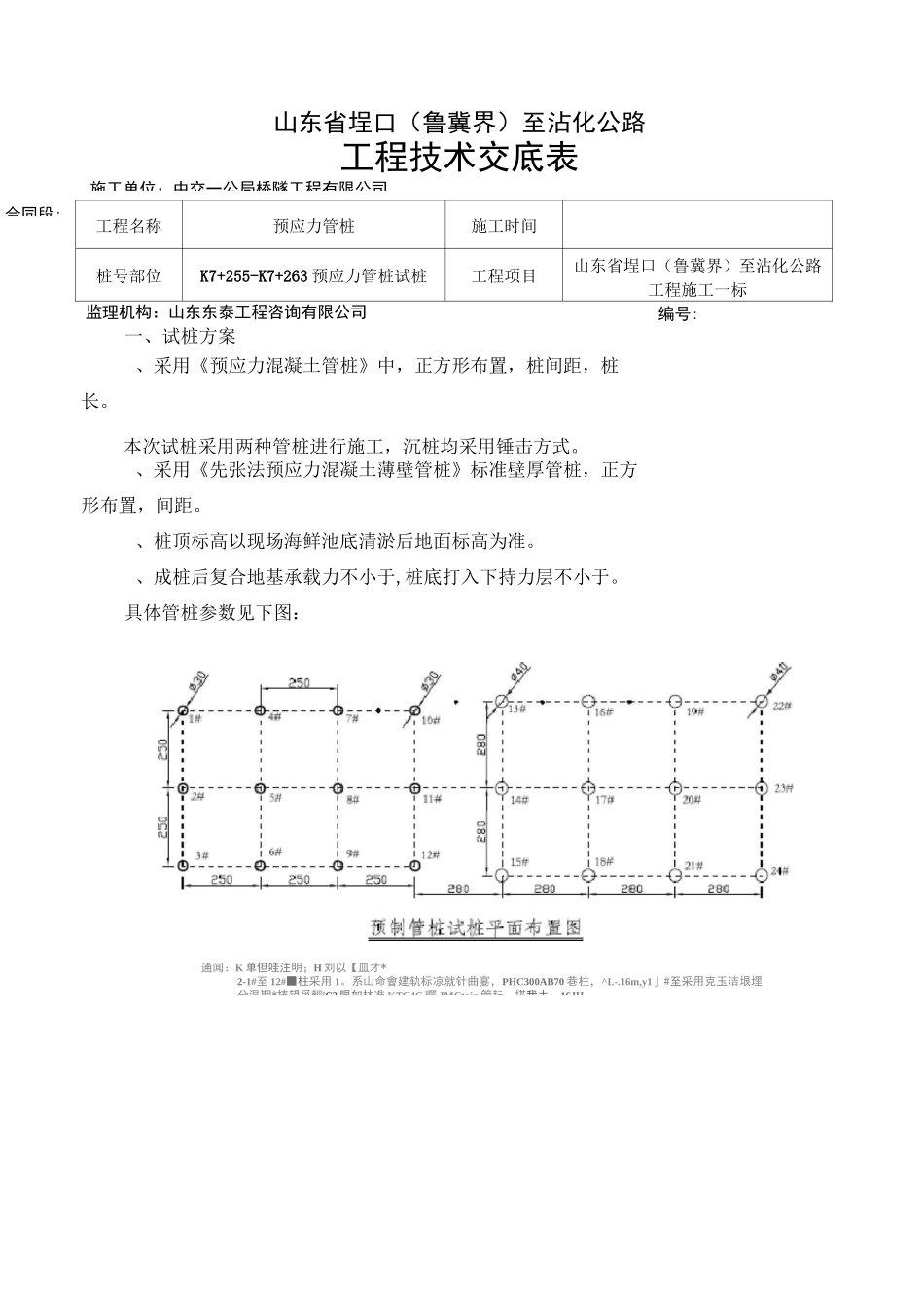 预应力管桩试桩工程技术交底_第1页