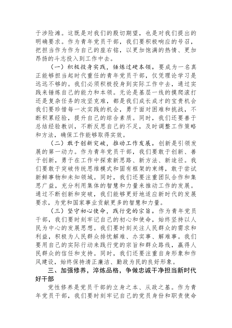 青年理论小组党的二十届三中全会精神学习研讨会发言材料_第3页