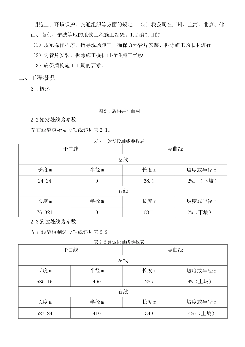 盾构区间负环、零环、终点环安装及拆除施工方案_第2页