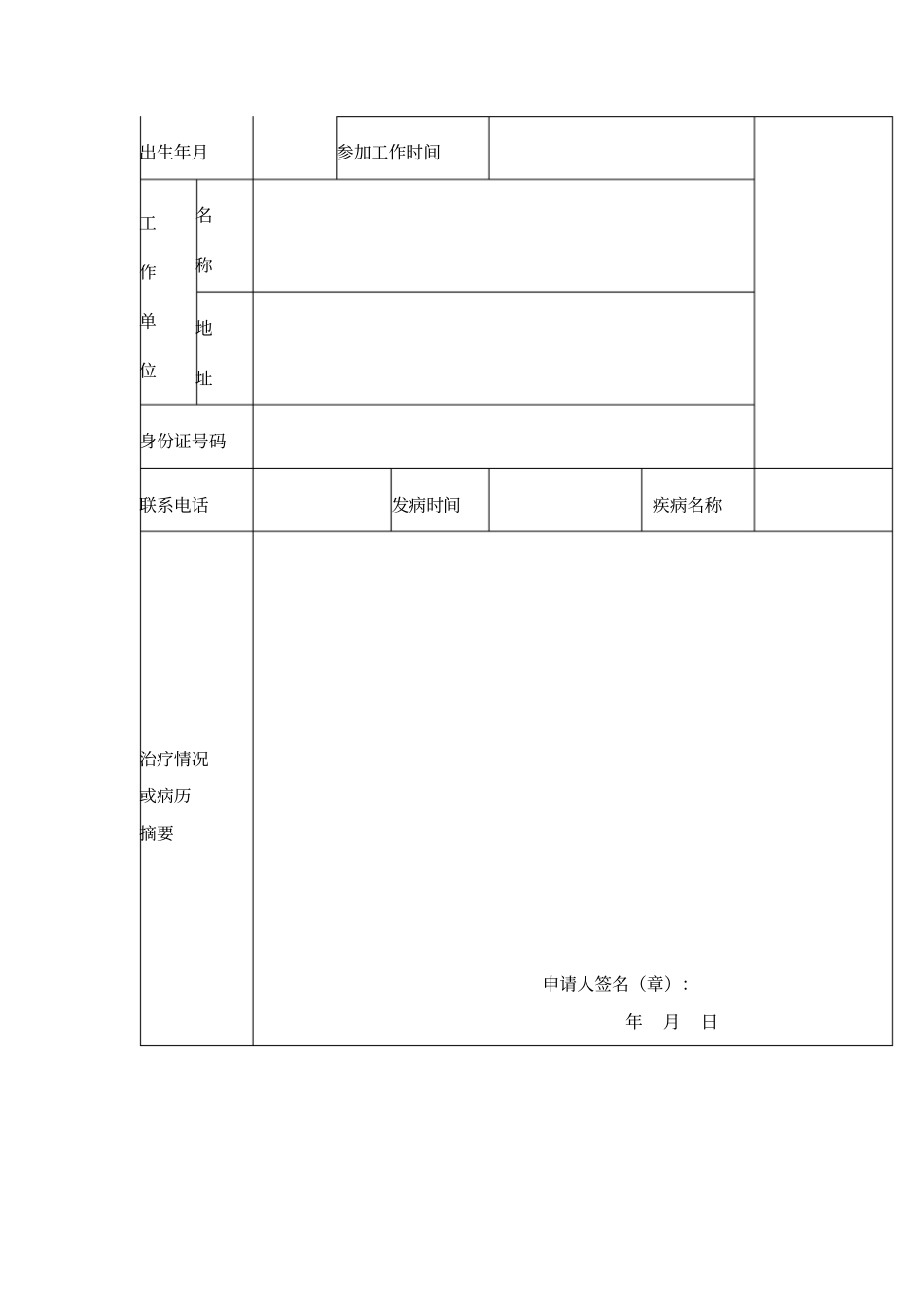 劳动能力鉴定表官方_第3页
