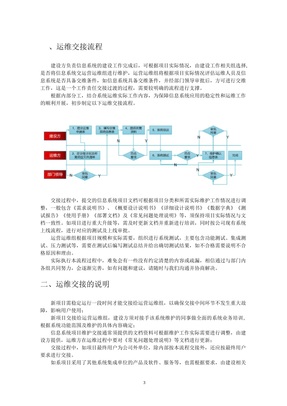 信息系统运维交接流程_第3页