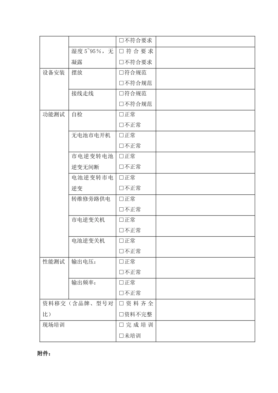 机房标准工程验收标准及方法_第3页