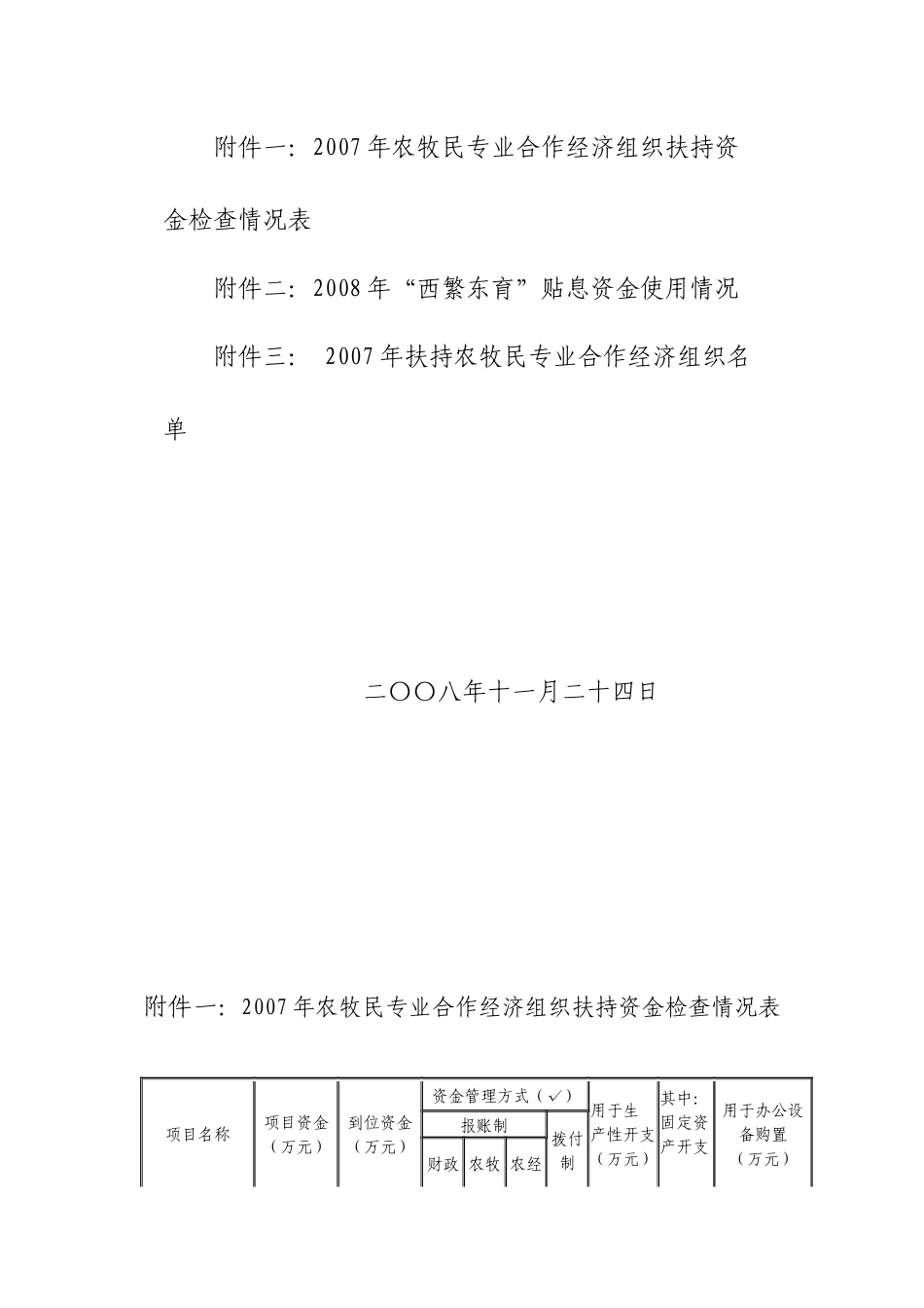 关于财政农业专项资金使用情况_第3页