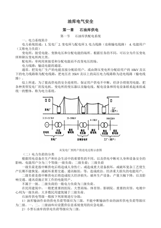 油库电气安全及防毒
