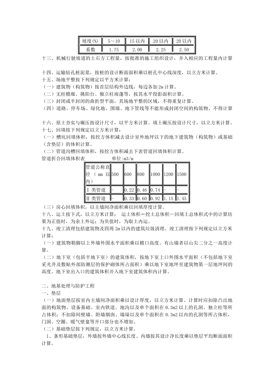 浅析山东建筑工程消耗量定额计算规则_第3页