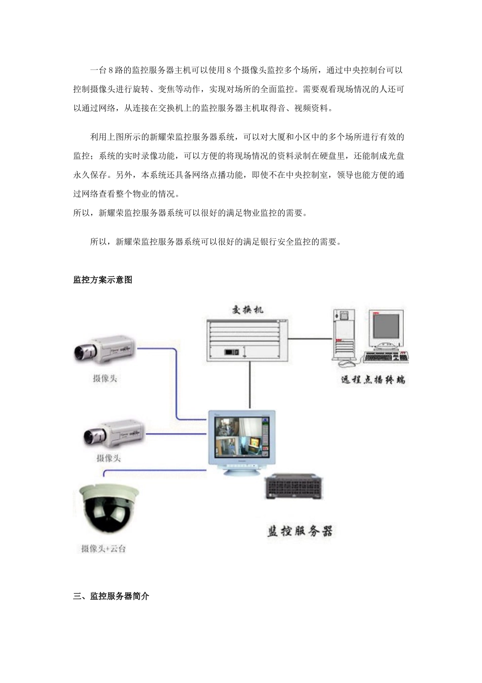 物业监控系统解决方案_第3页