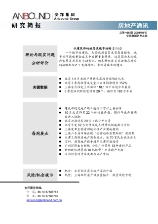 某集团房地产通讯