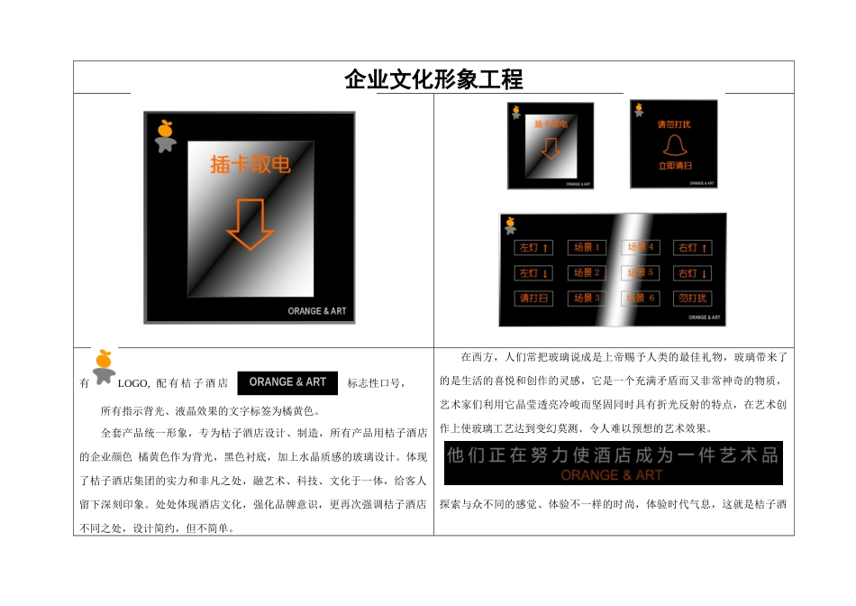 桔子酒店3装饰线路_第1页