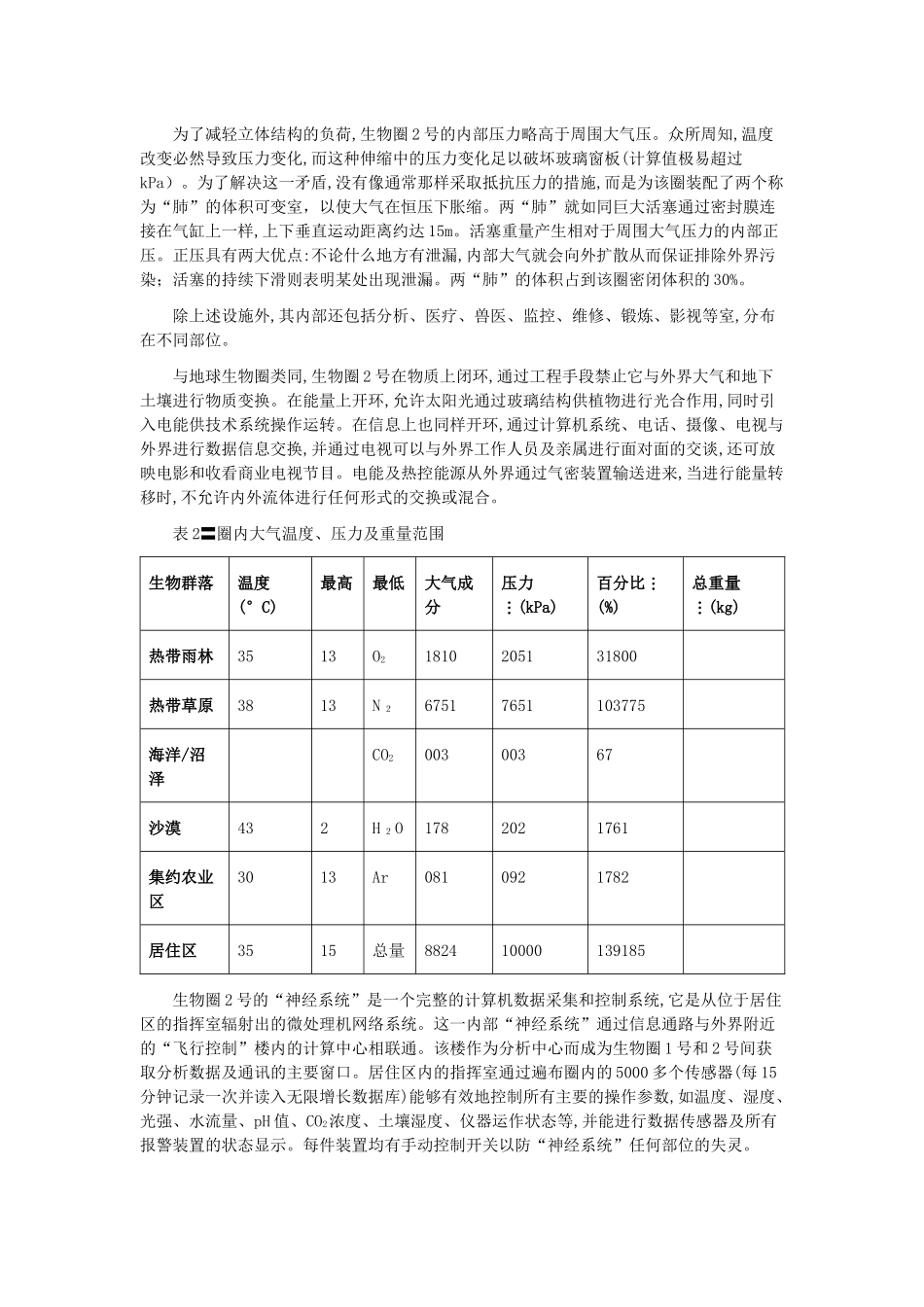 美国生物圈2号及其研究_第2页