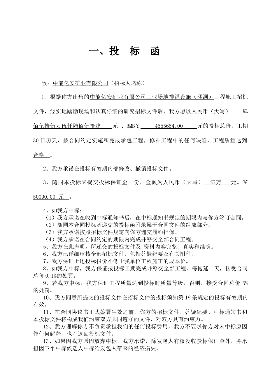 中能亿安矿业有限公司1标_第2页