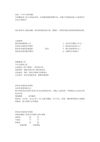 长白山矿泉水品牌策划案060828+