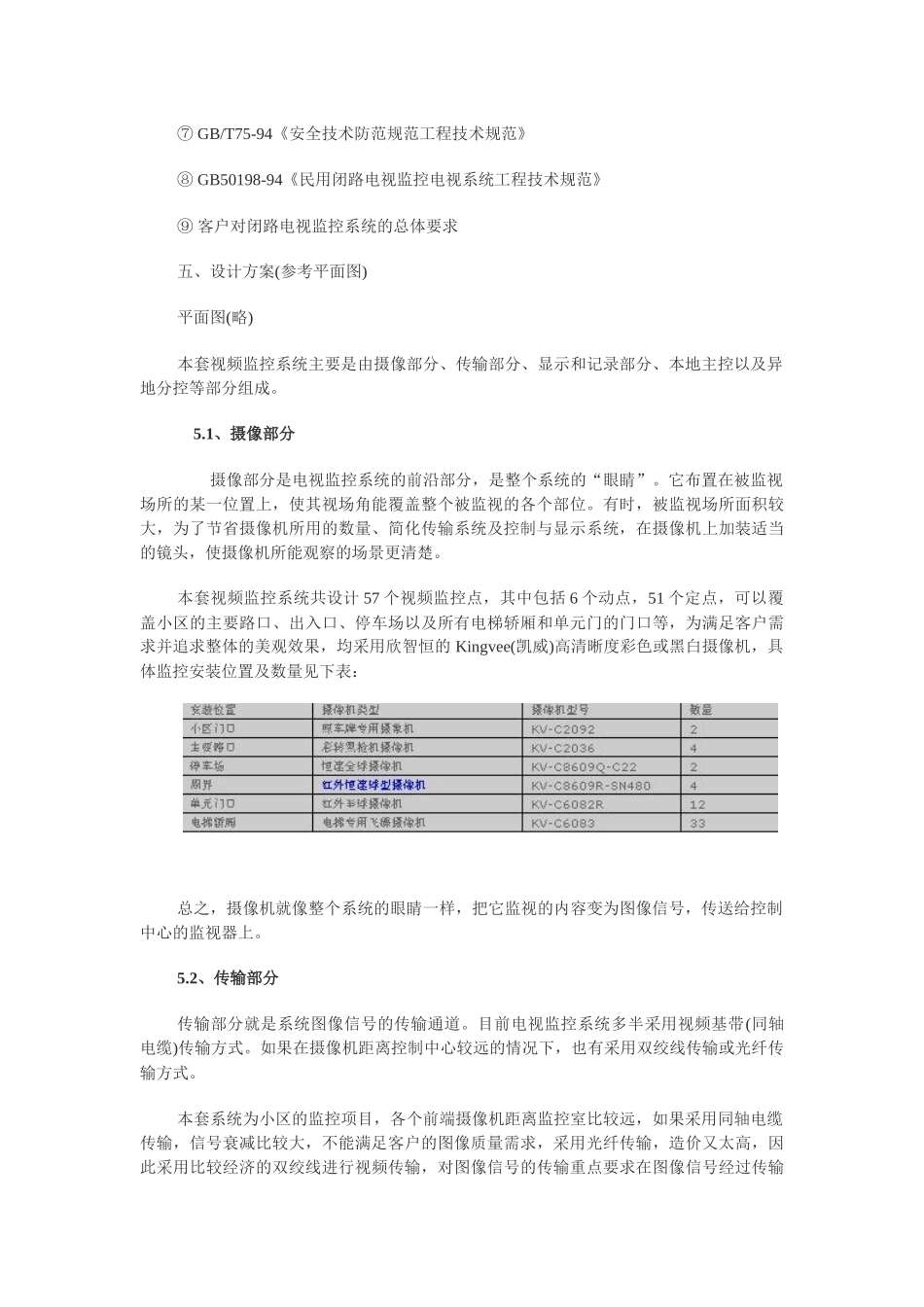 某小区视频监控系统监控方案_第3页