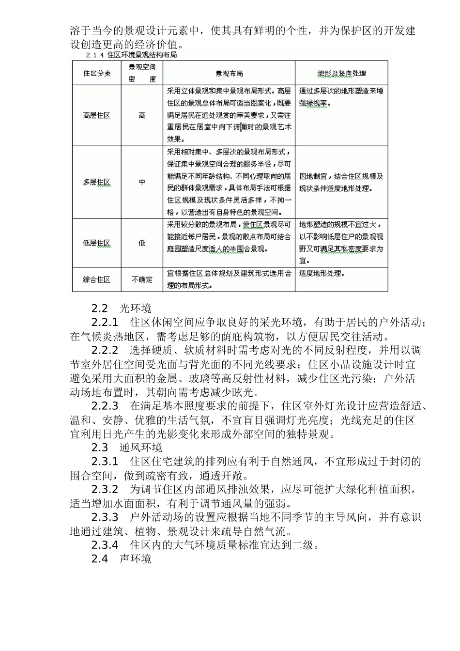 住宅区整体景观设计(1)_第2页