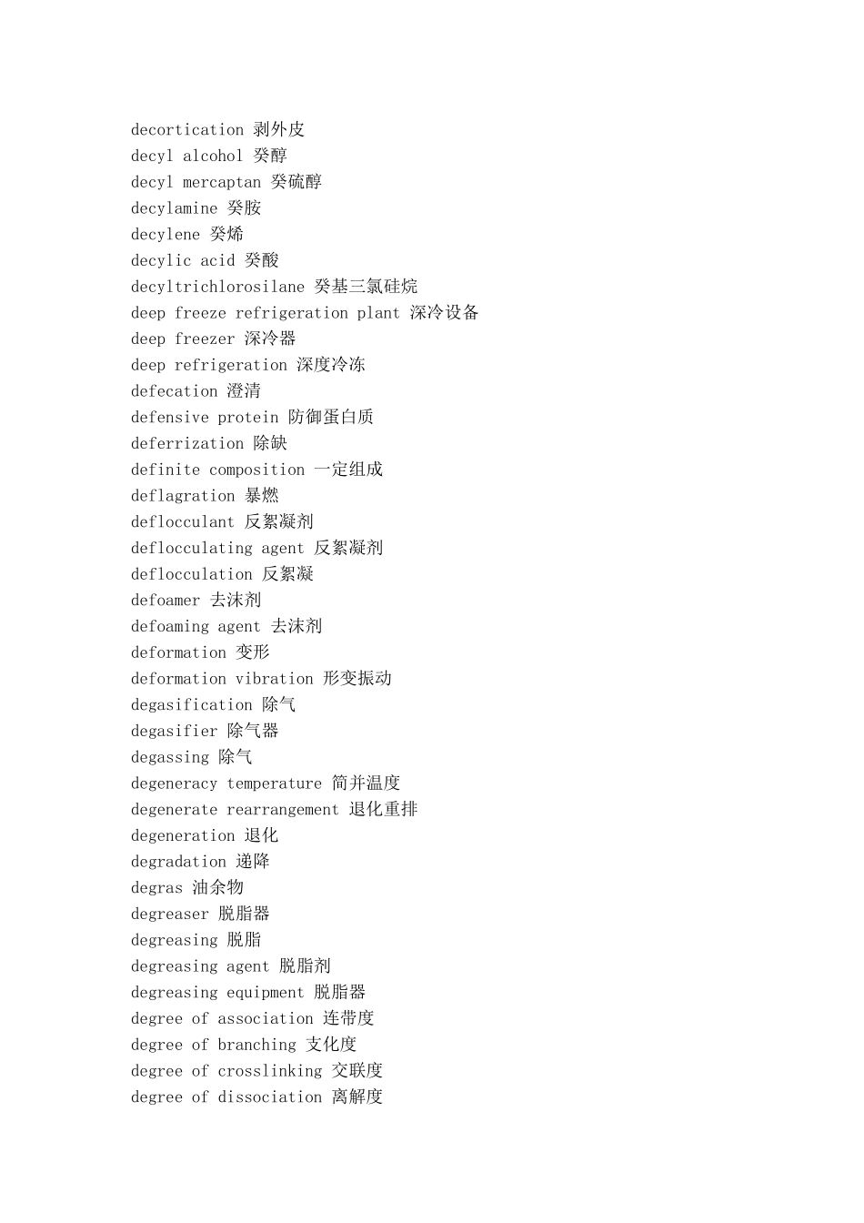 化学及化工专业词汇英语翻译(D-I)_第3页