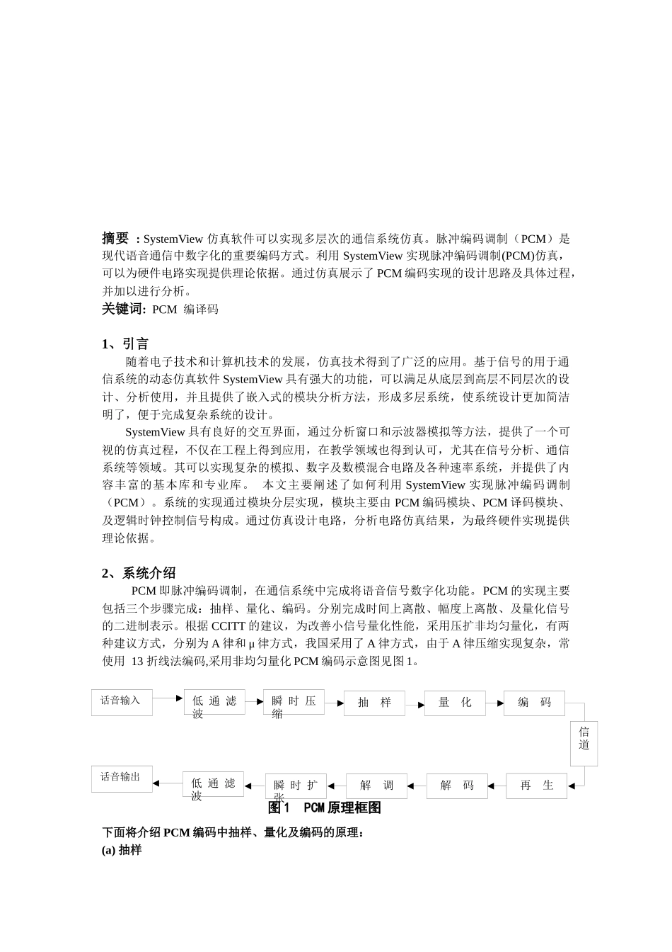 通信原理课程设计_第2页