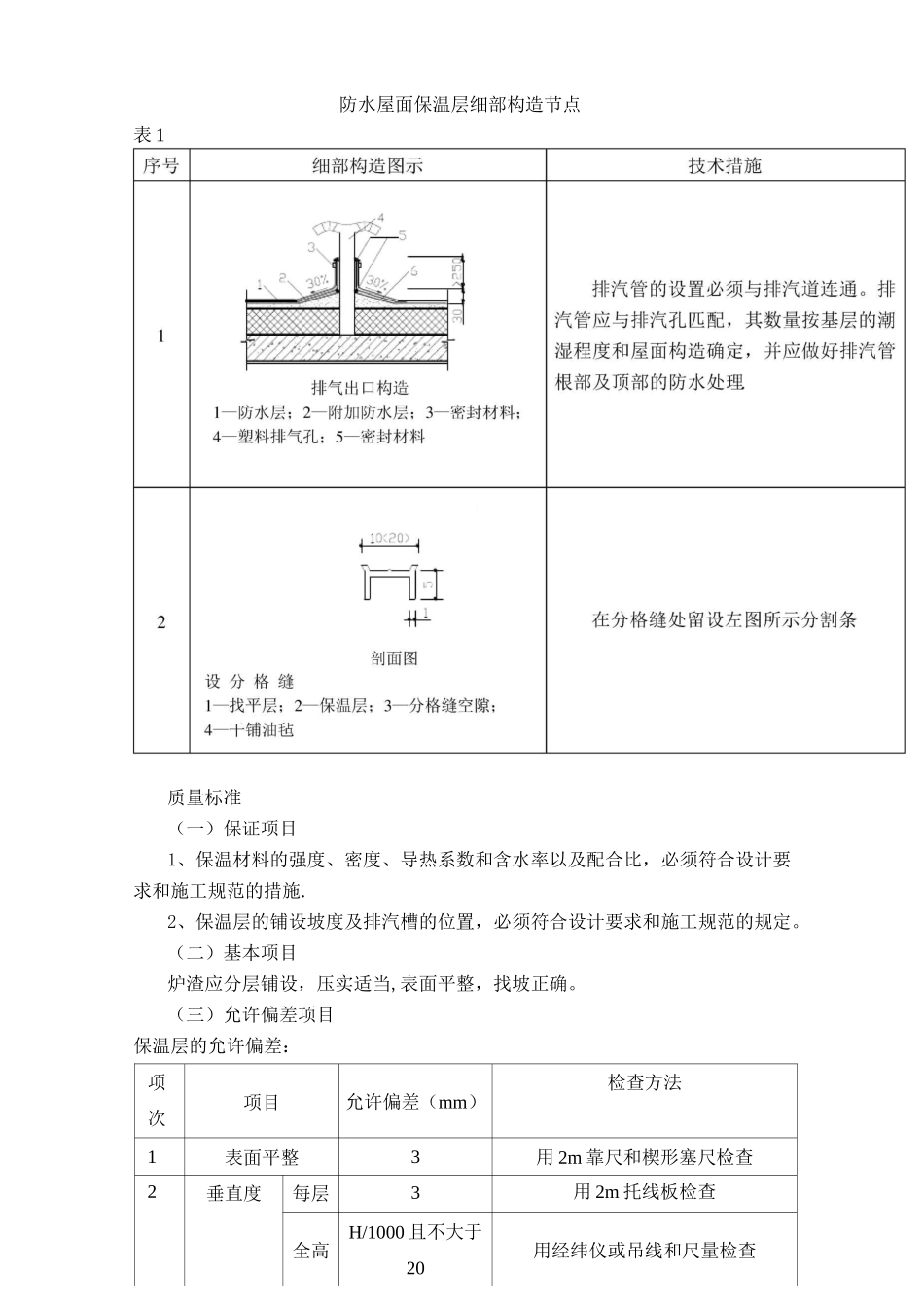 屋面防水保温施工方案-(绝对好)_第2页