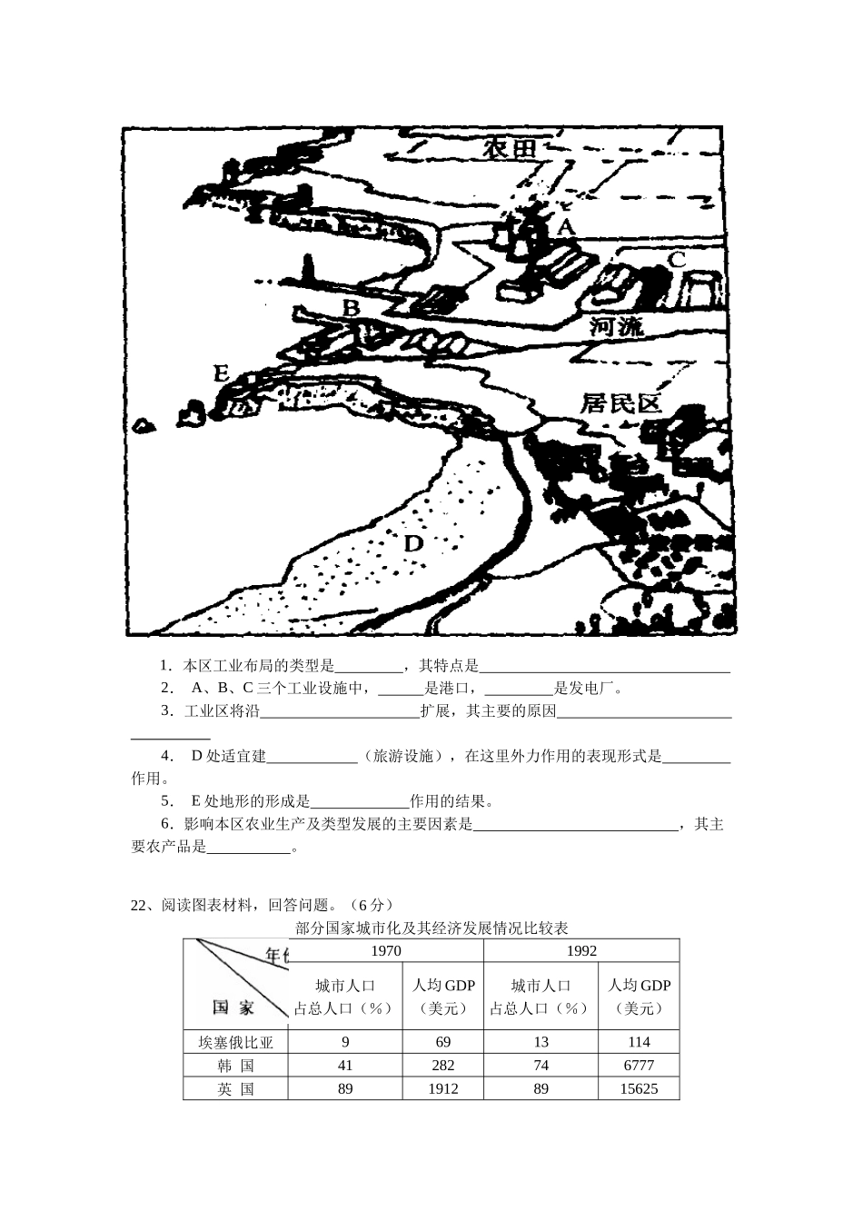 《城市规划》考试试卷_第3页
