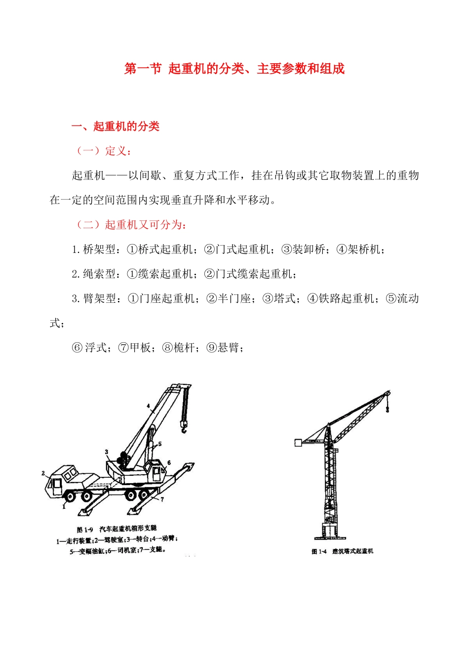 起重机械基础知识讲义_第2页