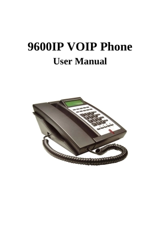 VOIP酒店电话标准