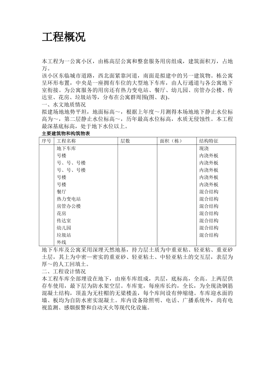 9栋高层公寓群施工组织设计(DOC22页)_第2页