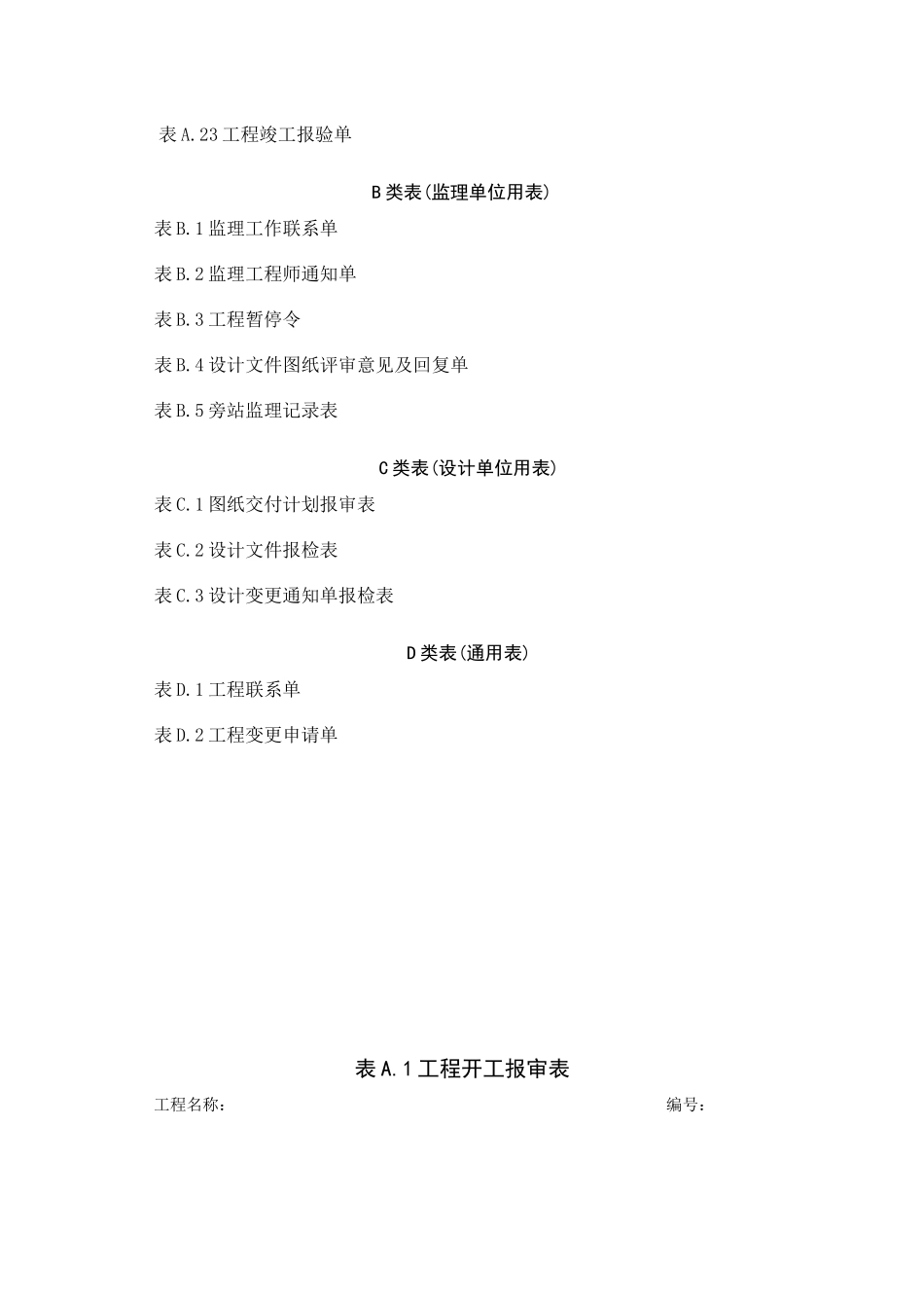 电力建设工程监理规范表格_第3页