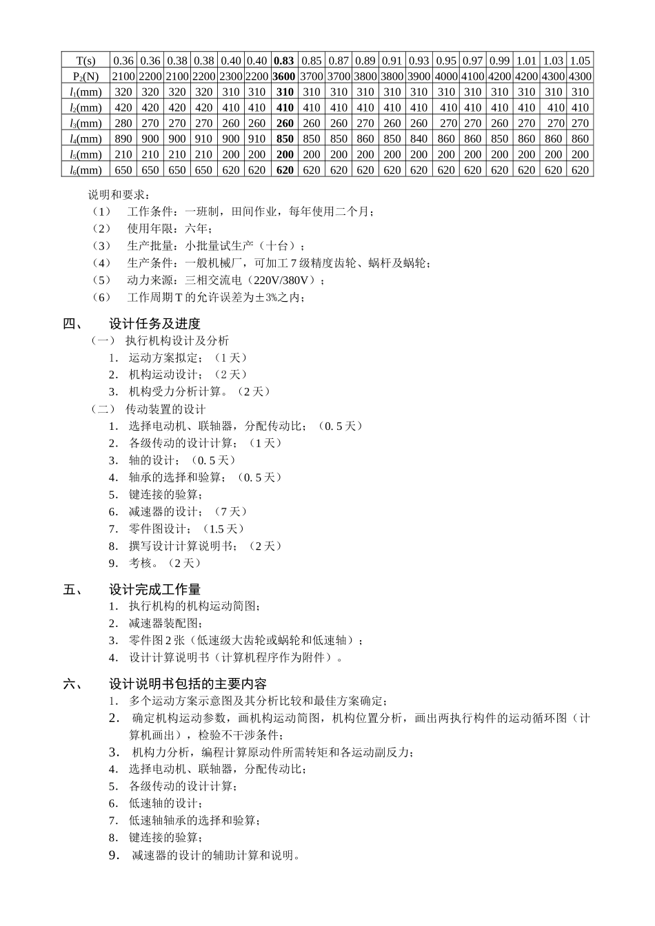 麦秸打包机_课程设计_机械原理2_第2页