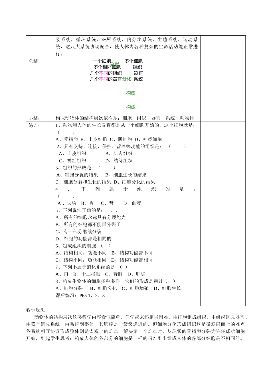第三章细胞怎样构成生物体_第2页