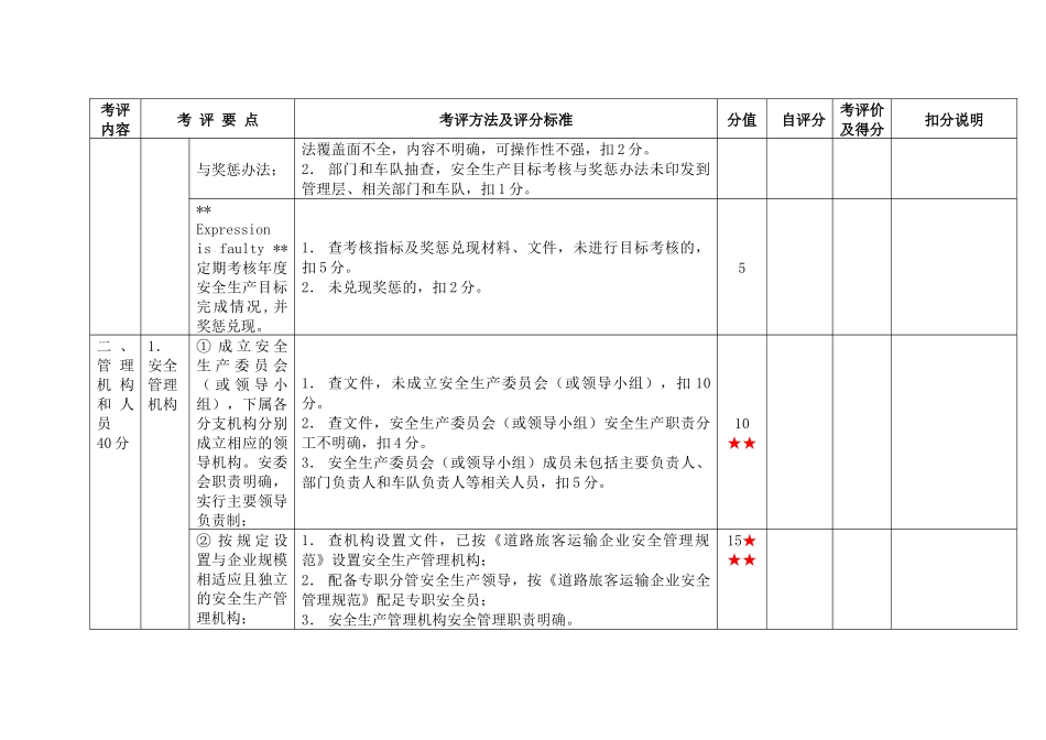 道路旅客运输企业安全标准化考评_第3页