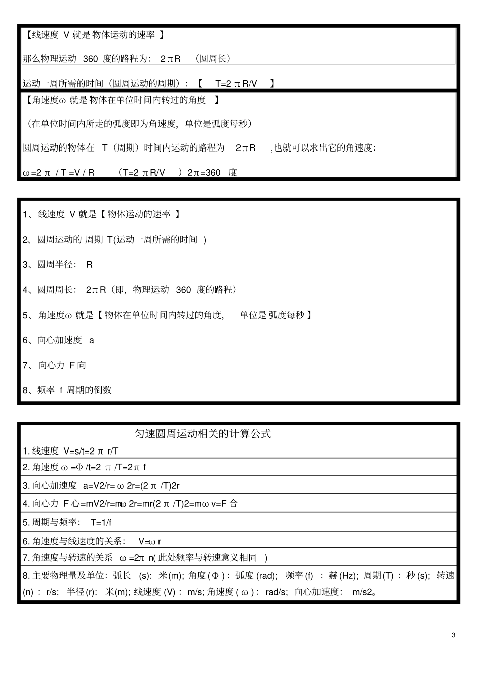 匀速圆周运动公式_第3页