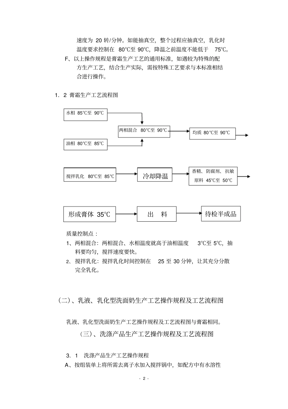 化妆品乳化操作规程_第2页
