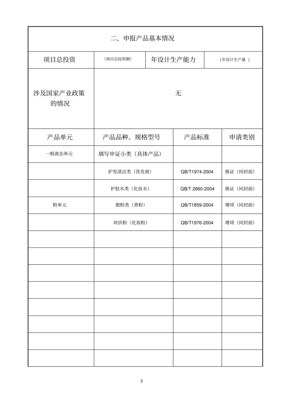 化妆品生产许可证申请书范本_第3页