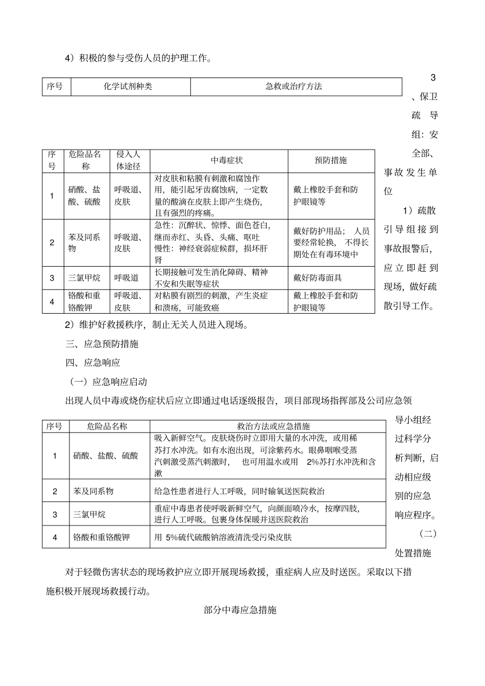 化学品伤害事故应急预案_第2页