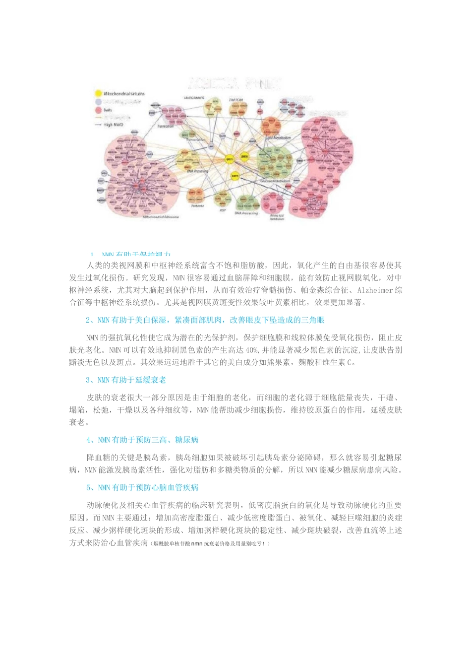 科普：烟酰胺单核苷酸nmn抗衰老价格及用量_第3页