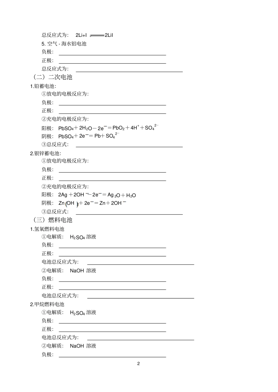 化学电源学案资料_第2页