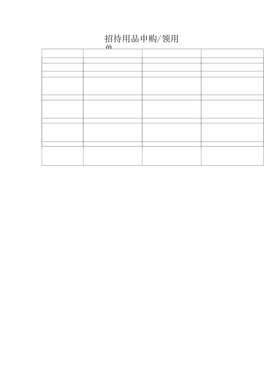 招待用品管理制度_第3页