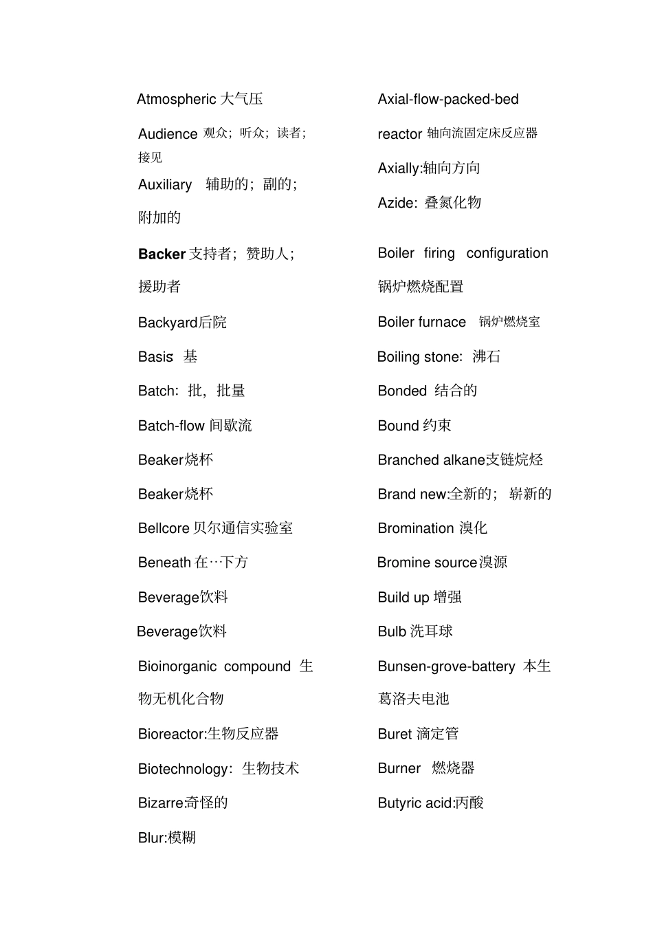 化工专业英语单词集锦_第2页