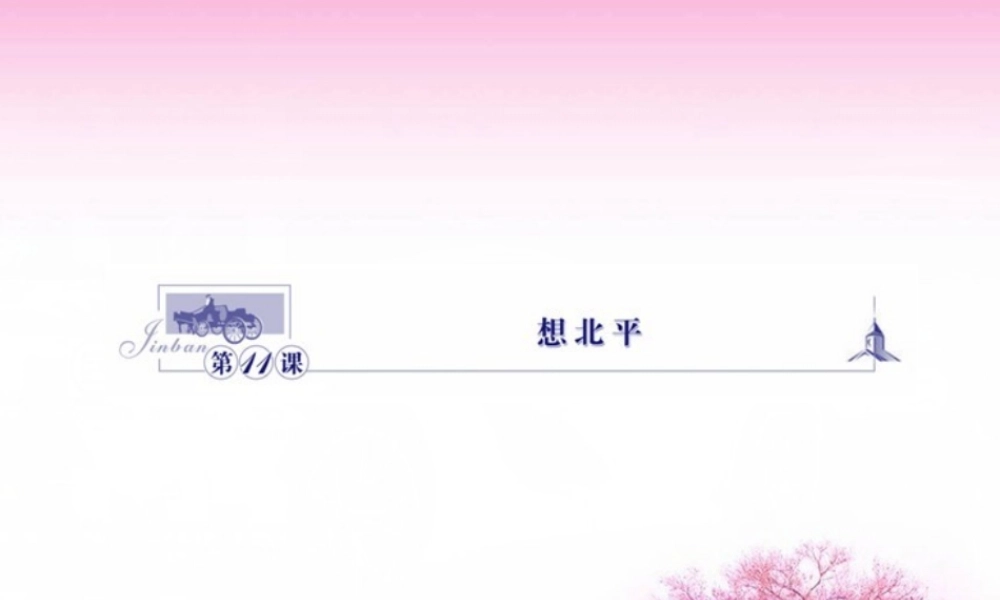 《想北平》课件7