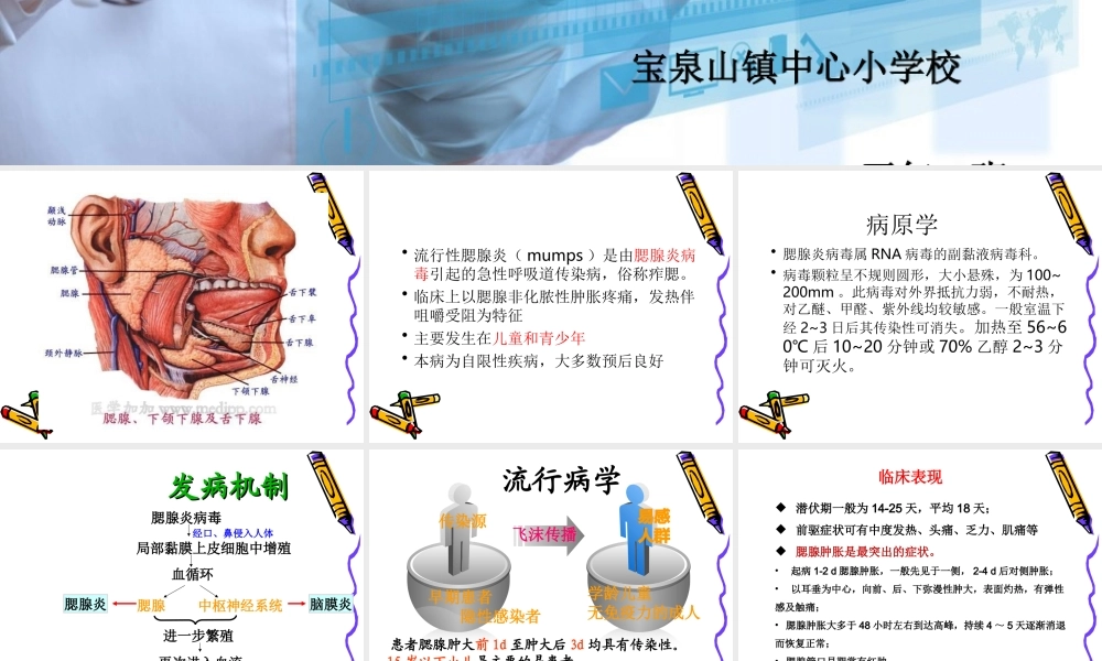 流行性腮腺炎